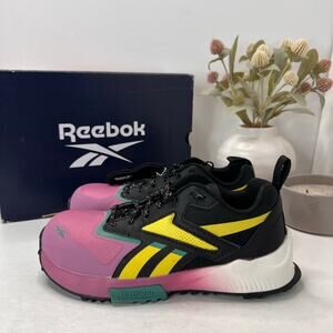 Reebok Lavente Trail 2 Work EH Comp Toe Black/Yellow/Pink Women's 7M Hiking